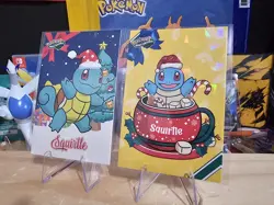 Pokemon Merry Christmas Card Database - Christmas Squirtle Set - Image 2