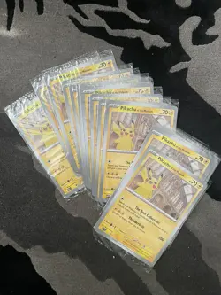 6x Pikachu At The Museum LTD Edition Jumbo Promo Card - Image 1