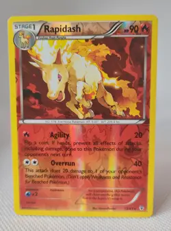 Rapidash 15/83 Generations Reverse Holo Rare Pokemon Card - Image 1