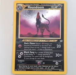 Houndoom Neo Revelation 1st Edition Holo Rare 70 HP Stage 1 Card 08/64 2000 - Image 1