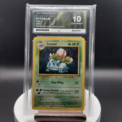 ACE 10 Ivysaur Classic Collection 002/034 Ace Label Graded Card - Image 1