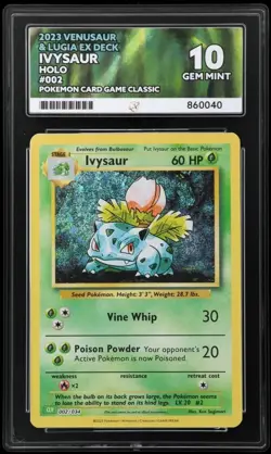 ACE 10 Ivysaur Classic Collection 002/034 Ace Label Graded Card - Image 5