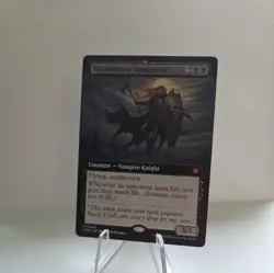 MTG Bloodthirsty Conqueror - Extended Art, NM-Mint, English Foundations - Image 2