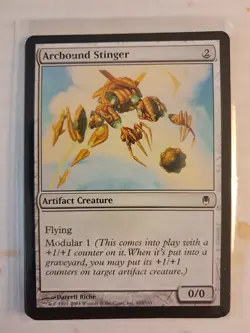 4X ARCBOUND STINGER (103/165) MTG MAGIC NM Darksteel PLAYSET LOT OF 4 - Image 1