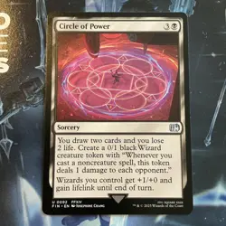 MTG Magic the Gathering Circle of Power (92/764) Final Fantasy NP - Image 1