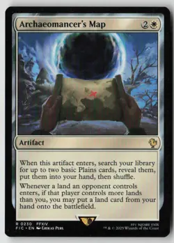 Archaeomancer's Map 230 Rare Commander: FINAL FANTASY LP - Image 1