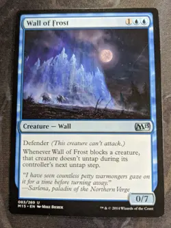 MTG Wall of Frost Magic 2015 083/269 Regular Uncommon Near Mint NM M15 - Image 1