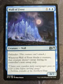 MTG Wall of Frost Magic 2015 083/269 Regular Uncommon Near Mint NM M15 - Image 2