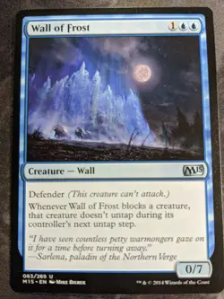 MTG Wall of Frost Magic 2015 083/269 Regular Uncommon Near Mint NM M15 - Image 3