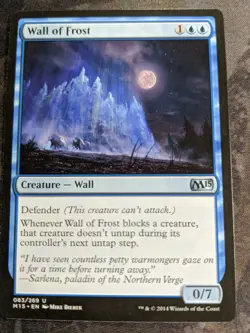 MTG Wall of Frost Magic 2015 083/269 Regular Uncommon Near Mint NM M15 - Image 4