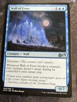 MTG Wall of Frost Magic 2015 083/269 Regular Uncommon Near Mint NM M15 - Image 5