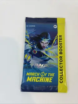 2023 Factory Sealed Magic MTG March of the Machine Collector Booster Pack - Image 2