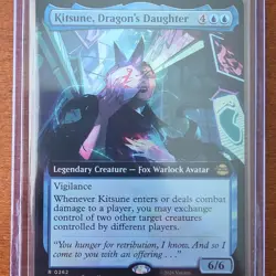 Magic: The Gathering (TMNT) Foil Full-art Kitsune, Dragon's Daughter - Image 1