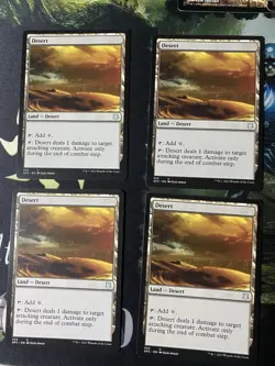 Desert Commander: Adventures In The Forgotten Realms Regular 4X NM Magic MTG - Image 1