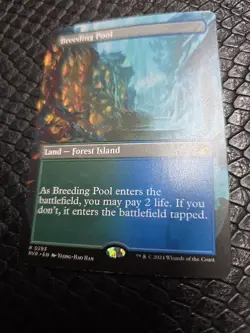 MTG Breeding Pool (Borderless) Ravnica Remastered NM - Image 1