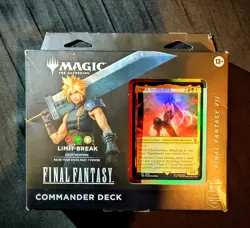 NEW - Magic: The Gathering Final Fantasy VII Commander Deck Limit Break - Sealed - Image 1