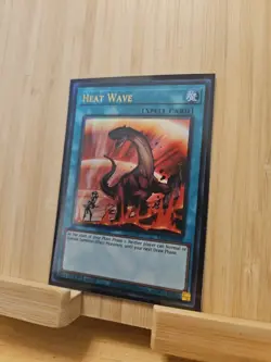 RA03-EN058 Heat Wave Ultimate Rare 1st Ed YuGiOh - Image 3