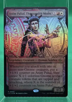 Anim Pakal, Thousandth Moon (Showcase) FOIL The Lost Caverns of Ixalan NM/M - Image 1