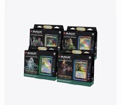 Commander Deck Lord of the Rings Tales Middle Earth LTR MTG Set of 4 Decks 195166205052 - Image 1