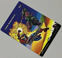 MTG Marvel Universe Goblin Bombardment Enchantment MYTHIC REGULAR #0023 - Image 2