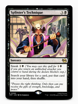 Splinter's Technique [Teenage Mutant Ninja Turtles] MTG TMT 0080 NM 💀 - Image 3