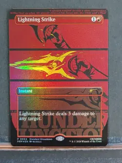 Lightning Strike; Foil; Standard Showdown Promos - Image 1