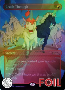 Crash Through - Secret Lair Saturday Morning D&D - 591 - NM Foil - Image 1