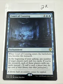 Court of Cunning-Magic: The Gathering-Commander Legends-NonFoil-63 - Image 2