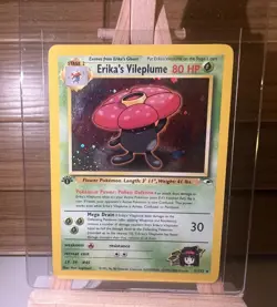 ERIKA'S VILEPLUME 5/132 1st Edition Holo Rare Gym Heroes 2000 - Pokemon Card - Image 1