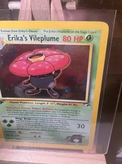 ERIKA'S VILEPLUME 5/132 1st Edition Holo Rare Gym Heroes 2000 - Pokemon Card - Image 4