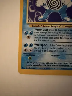 Pokemon TCG Poliwrath Base Set 13/102 Holo Unlimited Holo Rare - Image 4