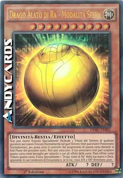 DRAGO ALATO DI RA - MODALITA SFERA • Ultra R • DPBC IT001 • 1Ed • Yugioh! - Image 1