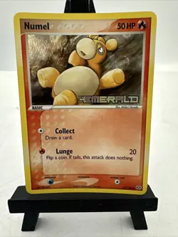 Pokemon TCG - Numel 57/106 Emerald Reverse Holo - NM - Image 2