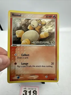 Pokemon TCG - Numel 57/106 Emerald Reverse Holo - NM - Image 3