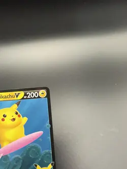 Surfing Pikachu V 008/025 Celebrations NM Ultra Rare Pokemon Card - Image 2