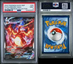 2022 Pokemon SWSH BSP Charizard VMAX #261 Ultra-Premium Collection Promo PSA 9 - Image 3