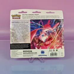 POKEMON TCG FUSION STRIKE 3-PACK BLISTER EEVEE PROMO COIN SEALED - Image 2