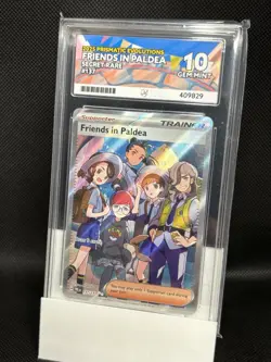 ACE 10 Friends In Paldea 137/131 SR 2025 Prismatic Evolutions Pokemon (NOT PSA) - Image 1