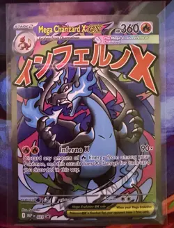 Mega Charizard X EX Holo Promo Me: Mega Evolution 023 360HP Pokemon TCG English - Image 1