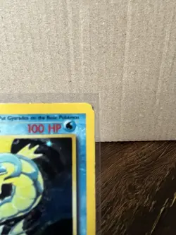 Pokemon Gyarados Base Set Holo Rare Unlimited 006/102 1999 100 HP English - Image 3