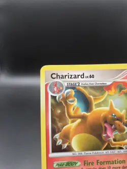 Charizard LV.60 1/99 Cracked Ice Holo Platinum Arceus Pokemon LP - Image 2