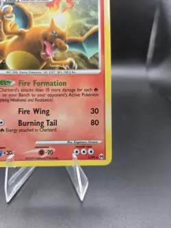 Charizard LV.60 1/99 Cracked Ice Holo Platinum Arceus Pokemon LP - Image 4