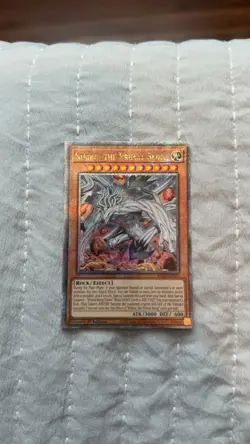 Yu-Gi-Oh! Nibiru, the Primal Being New Art, QC Secret Rare, RA04-EN030, 1st-Edit - Image 1