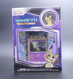 POKEMON TCG Mimikyu Premium PIN Collection Factory Sealed Box-3 Booster Packs - Image 1