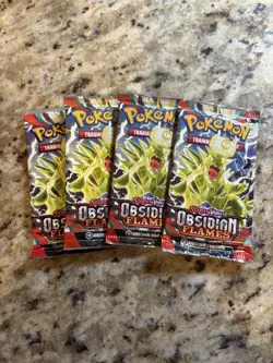 Pokemon TCG Obsidian Flames Sealed Booster Pack English - Image 1