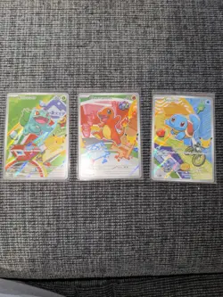 Pokemon First Partner Collection Kanto Set Charmander Squirtle #37, 38, 39 - Image 1