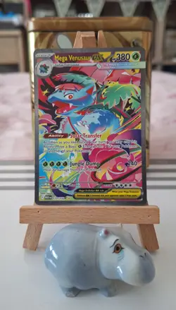 TCG Pokemon MEGA VENUSAUR EX Mega Evolution 177/132 (Special Illust. Rare) NM - Image 1