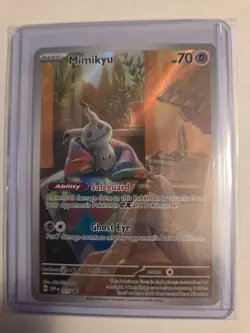 Pokemon TCG Mimikyu Scarlet & Violet Black Star Promo 075 NM - Image 1