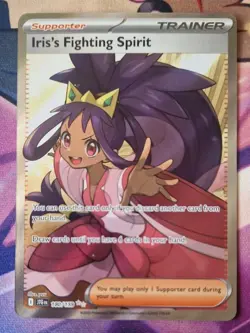 Iris’s Fighting Spirit 180/159 Journey together Full Art NM-Mint Pokemon TCG - Image 1