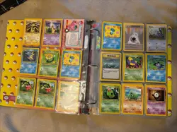 Pokemon TCG Binder Lot Vintage Modern Pikachu Charmander Squirtle Japanese - Image 1
